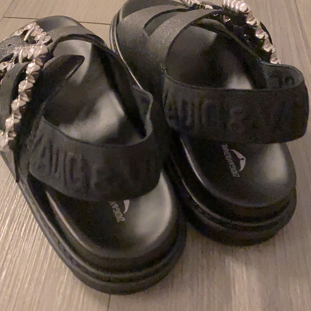 Zadig & Voltaire Lambskin Crystal Sandal - Picture 5 of 7